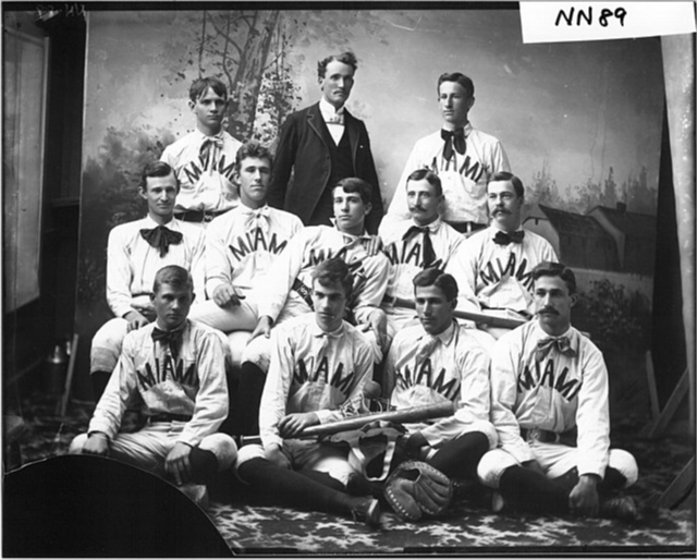 Miami University Baseball Team 1893